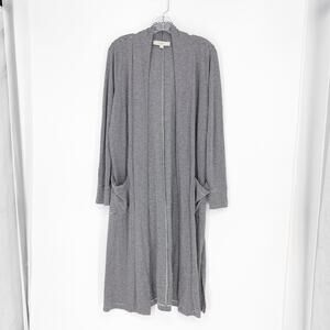 Loft Longline Stripe Cardigan Size Medium